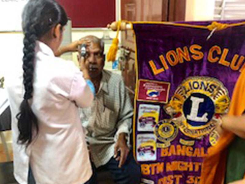 Lion's Club Bangalore Banner